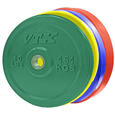 Troy Barbell Olympic Solid Rubber Bumper Plates